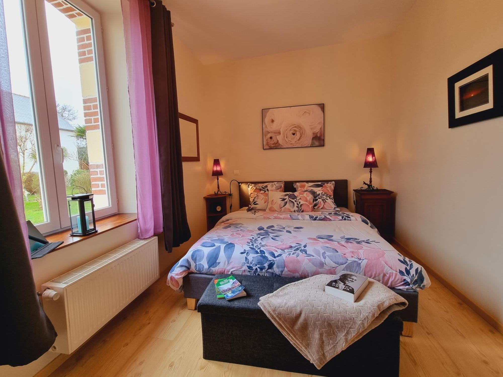Chambres D'Hotes "Le Clos De La Baie" Paimpol Oda fotoğraf
